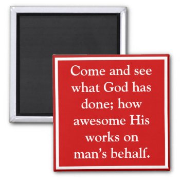 God's Blessings To Man Are Awesome Magnet by giftsbygenius at Zazzle