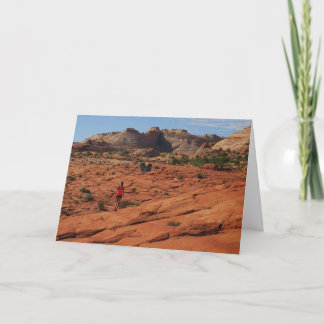 Gods Boots found in desert. Card