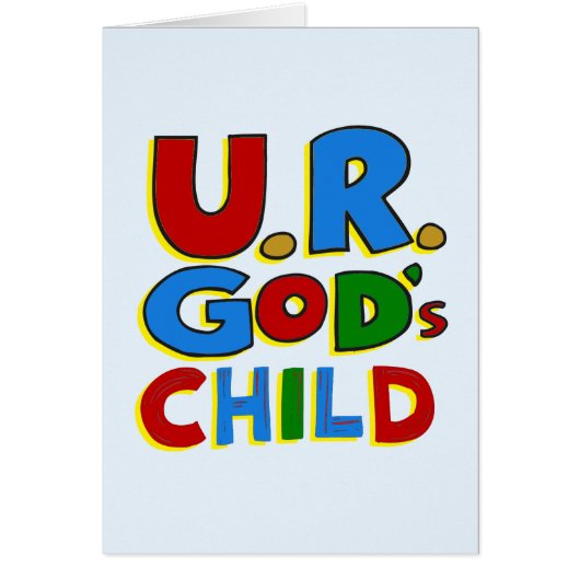 God's Child Cards (Front)