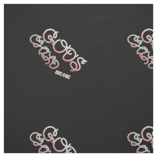God's Child Christian  Fabric