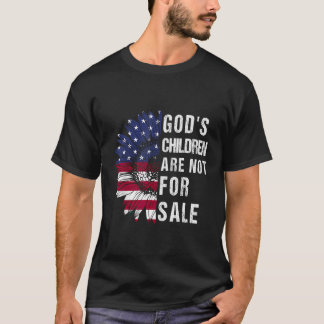 God'S Children Are Not For Sale Funny Political T-Shirt