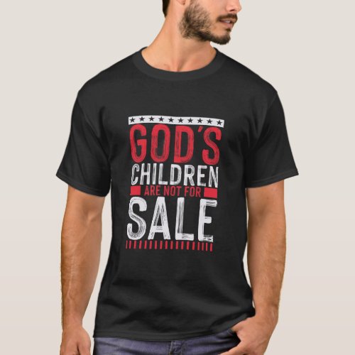 Gods children are not for sale T_Shirt
