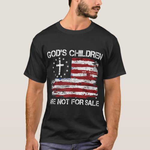 Gods Children Are Not For Sale Vintage Gods Chil T_Shirt