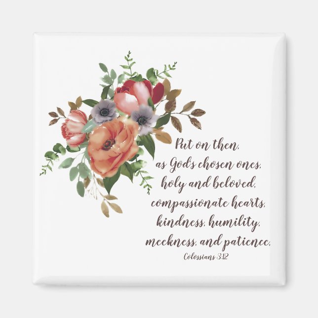 God's chosen ones  magnet (Front)