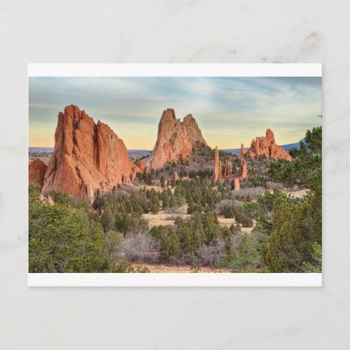 Gods Colorado Garden Postcard