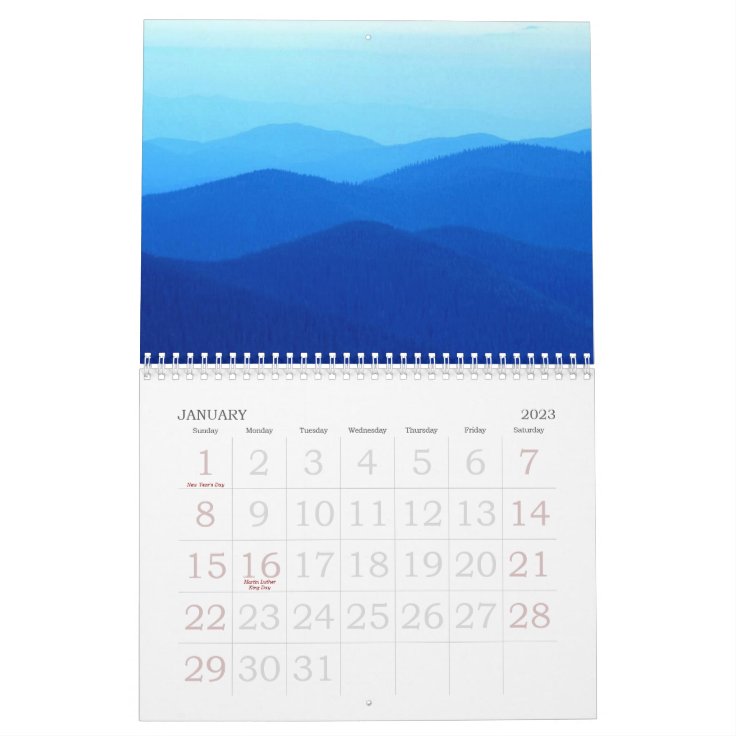 God's Creation Calendar Zazzle