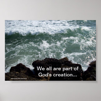 God Creation Posters | Zazzle