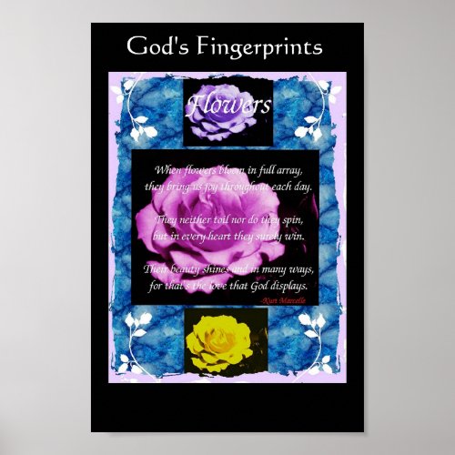 Gods Fingerprints Poster