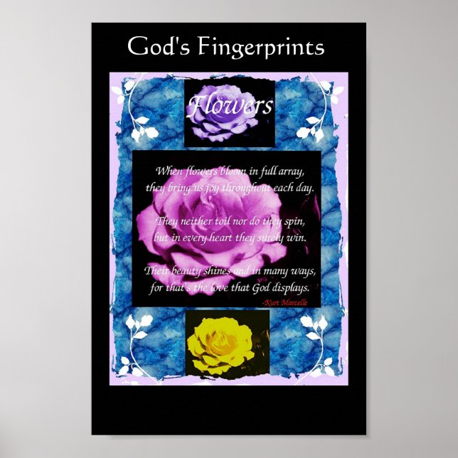 God's Fingerprints Poster (Front)