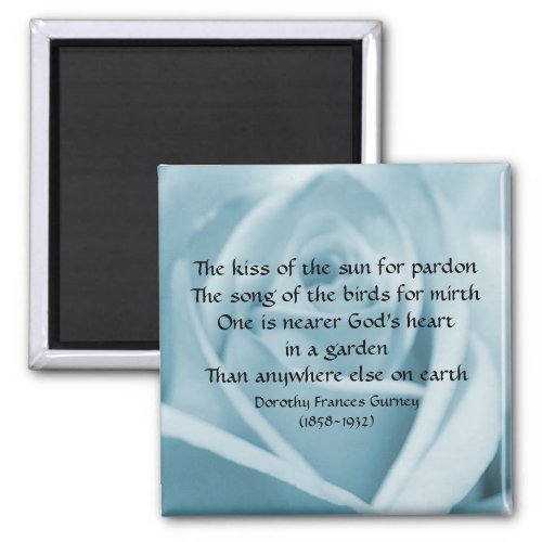 Gods Garden Poem _ magnet