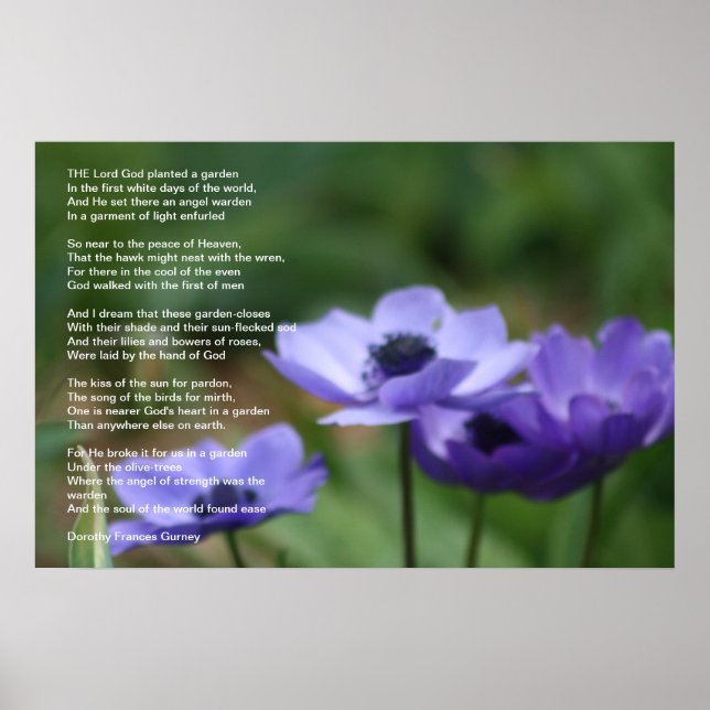 God's Garden Poster (Front)