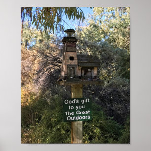 God's Gift, Great Outdoors, Funny Sign