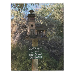 God's Gift, Great Outdoors, Funny Sign
