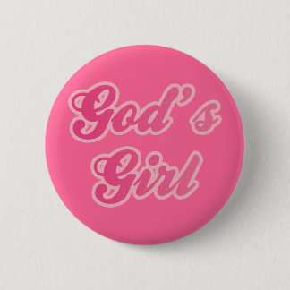 God's Girl Button