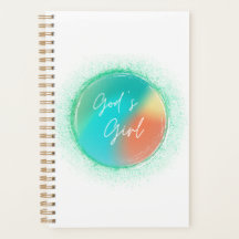 God's Girl planner in green