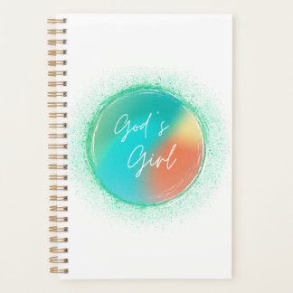 God's Girl planner in green
