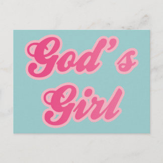 God's Girl Postcard