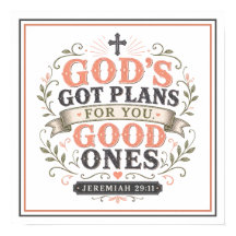 God's Got Good Plans Spiritual Christian Quote