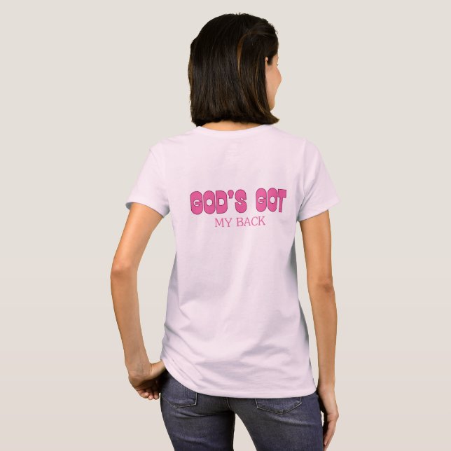 God's Got My Back T-Shirt (Back Full)