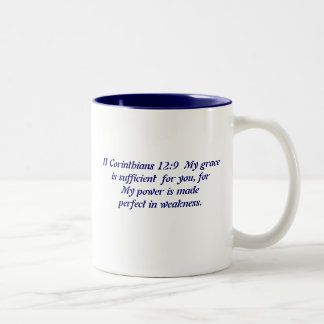 God's Grace Two-Tone Coffee Mug