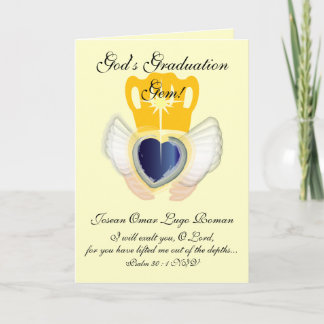 God's Graduation Gem!-Customize Card