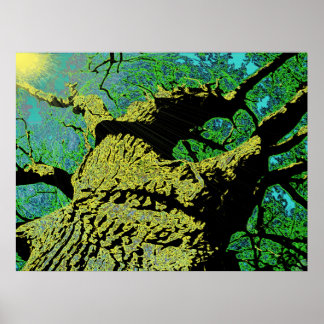 God's Great Mighty Oak Poster