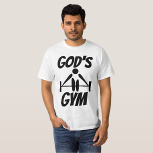 GOD'S GYM Christian T-shirts