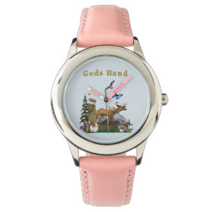 Gods hand Girls Christian watches