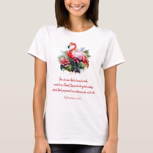 Gods Handiwork Flamingo  T_Shirt