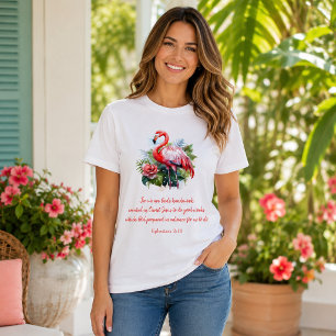 God's Handiwork Flamingo  T-Shirt