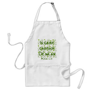 God's Help Is Nearer Than the Door Adult Apron