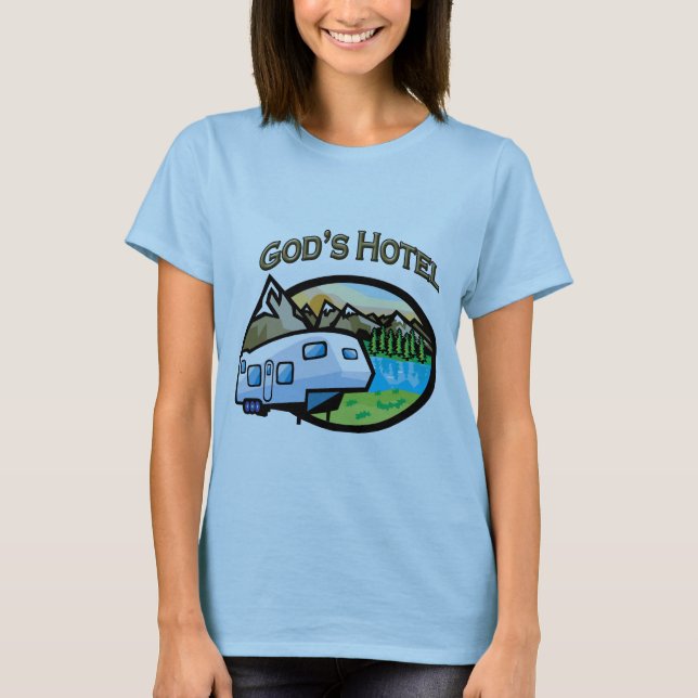 Gods Hotel T-Shirt (Front)