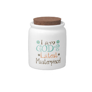 Gods Latest Masterpiece Candy Jar