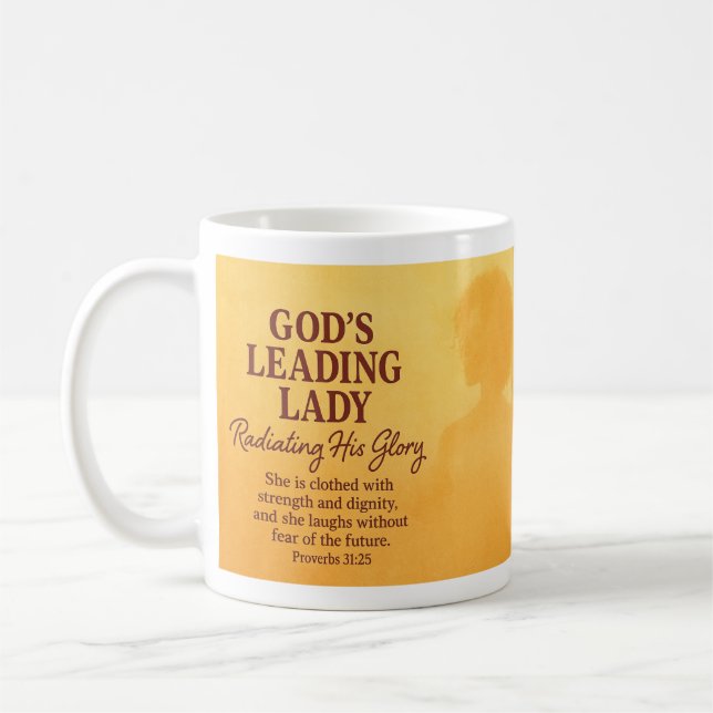God's Leading Lady Coffee Mug (Left)