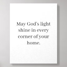 God's Light: Inspirational Wall Art