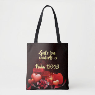 God's Love  All-Over-Print Tote Bag, Medium Bag