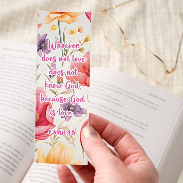 God's Love Bible Verse Bookmarks (Hand)