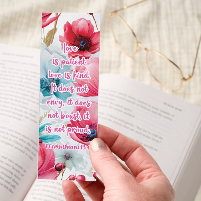 God's Love Bible Verse Bookmarks (Hand)