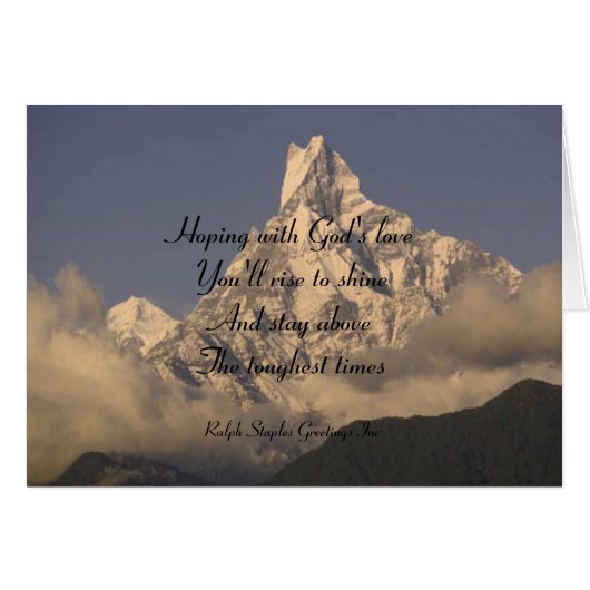 God's love cards (Front Horizontal)