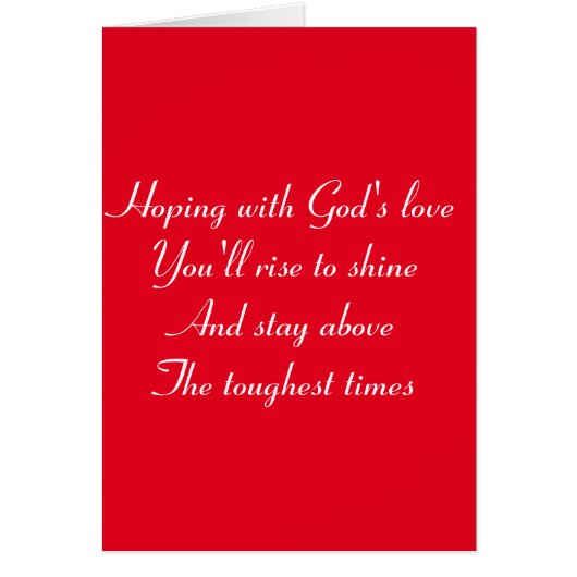 God's love cards (Front)