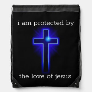 Gods love draw string bag