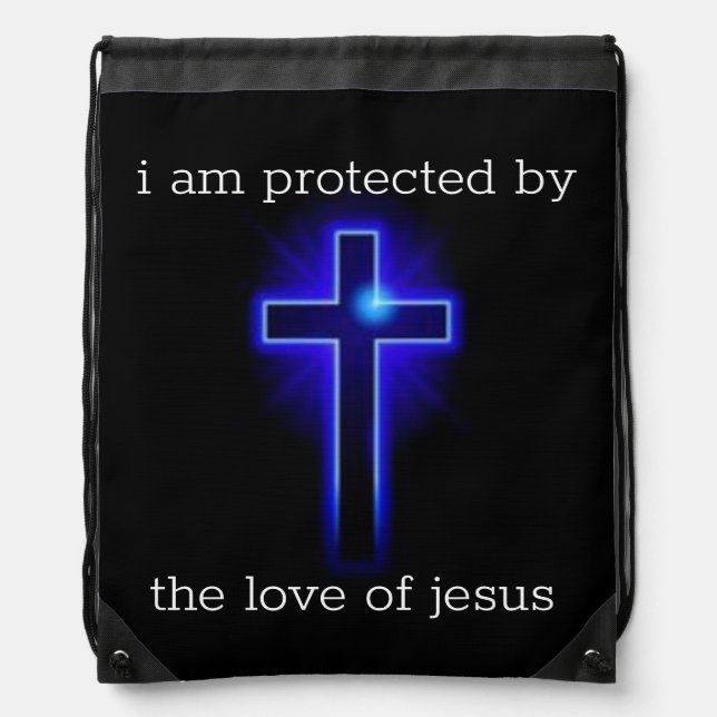 Gods love draw string bag  (Front)