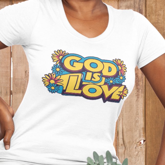 Gods Love is Bible Quote Tri-Blend Shirt (Creator Uploaded)
