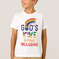God's Love Is Fully Inclusive LGBTQ Ally Gay Pride