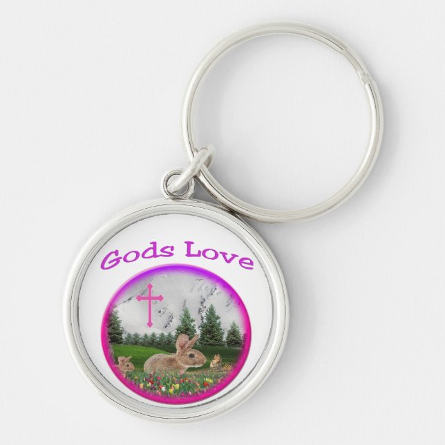 gods Love Keychain (Front)