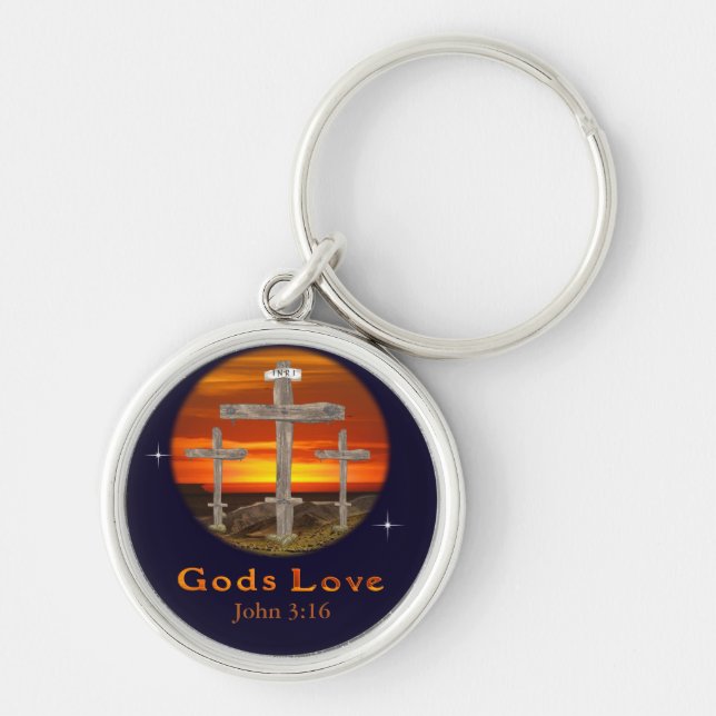 Gods Love Keychain (Front)