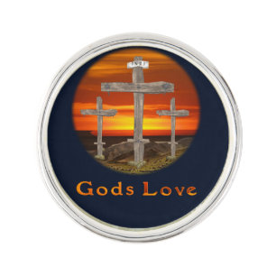 Gods Love Lapel Pin