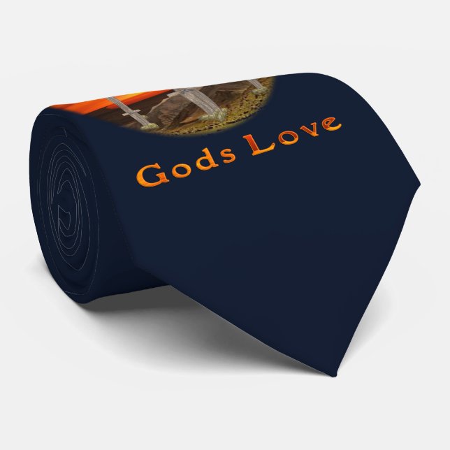Gods Love Neck Tie (Rolled)