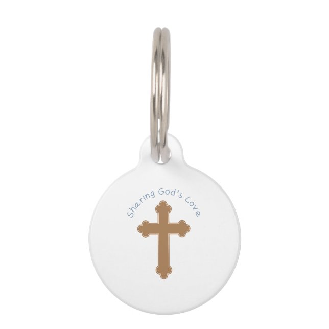 Gods Love Pet ID Tag (Front)