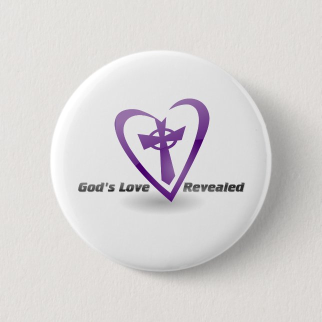 God's Love Revealed Button (Front)